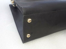 Load image into Gallery viewer, Michael Kors Hamilton Large North / South Tote Handbag Black $358 NoTags
