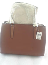 Load image into Gallery viewer, Coach 57276SVSD Brooklyn 34 Satchel Caryall, Saddle Brown
