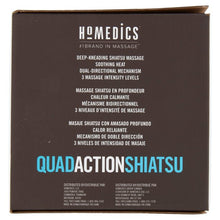 Load image into Gallery viewer, HoMedics NMS-620H Quad-Action Shiatsu Massager for Neck &amp; Shoulders with Heat
