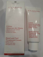 Load image into Gallery viewer, Clarins Hand &amp; Nail Treatment Cream 3.4 oz 100 ml new and sealed deluxe size New
