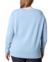 Load image into Gallery viewer, Mondetta Ladies&#39; Lightweight Crewneck Brushed Tunic Sweatshirt
