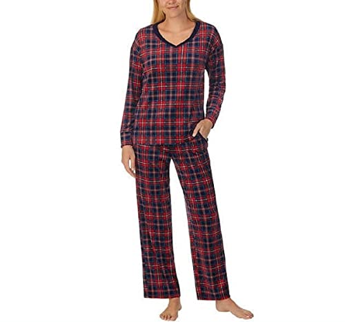 Nautica Women's 2 Piece Fleece Pajama Sleepwear Set