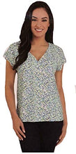 Load image into Gallery viewer, Hilary Radley Womens V-Neck Printed Blouse
