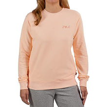 Load image into Gallery viewer, Fila Womens Midweight French Terry Crewneck Long Sleeve Sweatshirt
