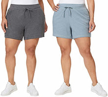 Load image into Gallery viewer, 32 DEGREES Cool Women&#39;s 2 Pack Pull on Shorts.
