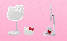 Load image into Gallery viewer, Hello Kitty LED Rechargeable Makeup Mirror and Wireless Compact LED Mirror
