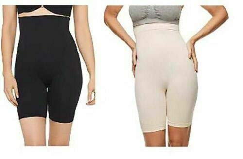 Yummie By Heather Thomson Women's High Waist Shaping Short 2 PACK NewOpenBox