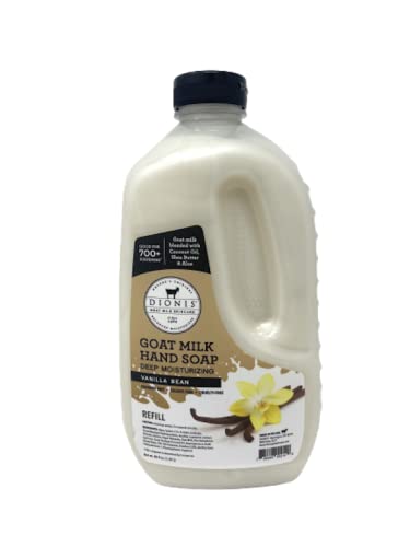 Dionis Goat Milk Vanilla Bean Hand Soap Refill 48oz