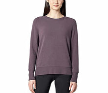 Load image into Gallery viewer, Mondetta Ladies&#39; Lightweight Crewneck Brushed Tunic Sweatshirt
