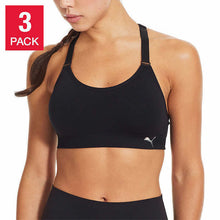 Load image into Gallery viewer, PUMA Women Sports Bra, 3-Pack
