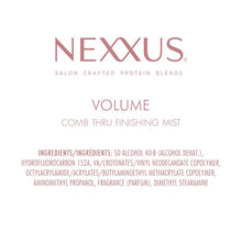 Load image into Gallery viewer, Nexxus Comb Thru Finishing Hair Mist 10 oz Medium Hold
