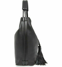 Load image into Gallery viewer, REBECCA MINKOFF ISOBEL Leather Hobo Bag - Purse Handbag Black HS16IMOH13
