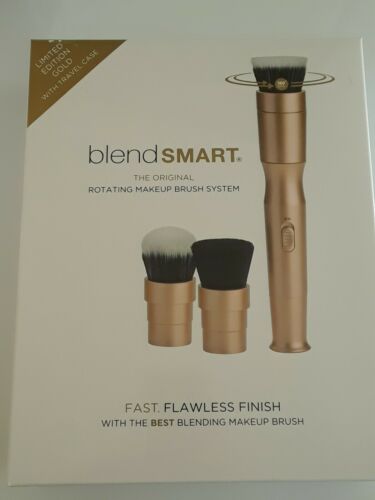 blendSMART Rotating Makeup Brush, Limited Edition Gold