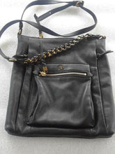 Load image into Gallery viewer, Elliott Lucca Gwen Leather Crossbody Black NWOT
