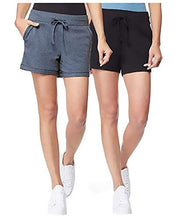 Load image into Gallery viewer, 32 DEGREES Ladies&#39; 2-Pack Short X Large (Black/Indigo)
