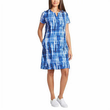 Load image into Gallery viewer, ELLEN TRACY Women S V-Notch Short Sleeve Dress
