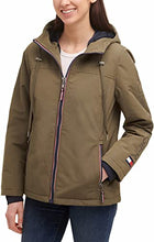 Load image into Gallery viewer, Tommy Hilfiger Womens Heavyweight Softshell Hooded Jacket
