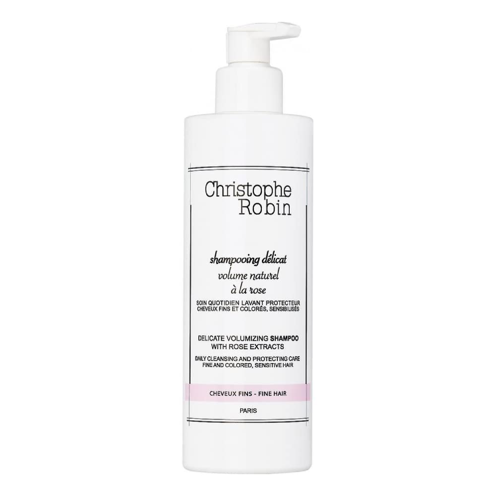 Christophe Robin Shampooing Delicat Volume Naturel A La Rose 13.5 Ounces