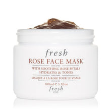 Load image into Gallery viewer, Fresh Rose Hydrating Treatment Face Mask with Rose Petals 3.3oz
