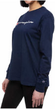 Load image into Gallery viewer, Champion Women&#39;s Crew Neck Long Sleeve Boyfriend Tee
