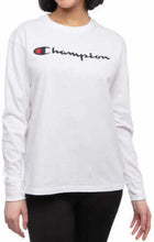Load image into Gallery viewer, Champion Women&#39;s Crew Neck Long Sleeve Boyfriend Tee
