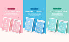 Load image into Gallery viewer, Keep Cool Intensive Face Mask Trio Set Sheet Mask Set All Skin Types 12 Pack

