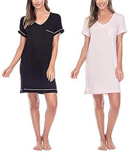 Load image into Gallery viewer, Honeydew Ladies&#39; 2-Pack Sleep Shirt
