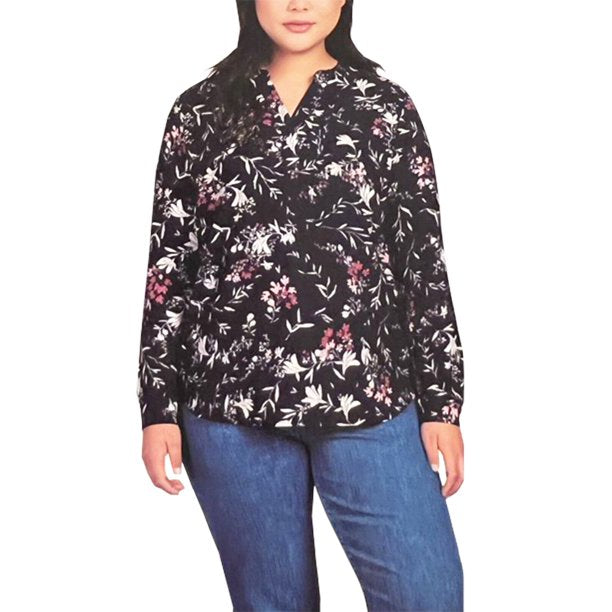 Hilary Radley Ladies' Long Sleeve Blouse