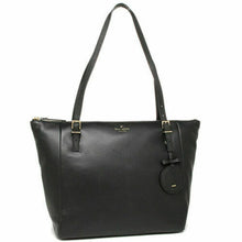 Load image into Gallery viewer, Kate Spade New York PXRU6763 Emma Lane Maya Black Tote Women&#39;s Handbag NWT
