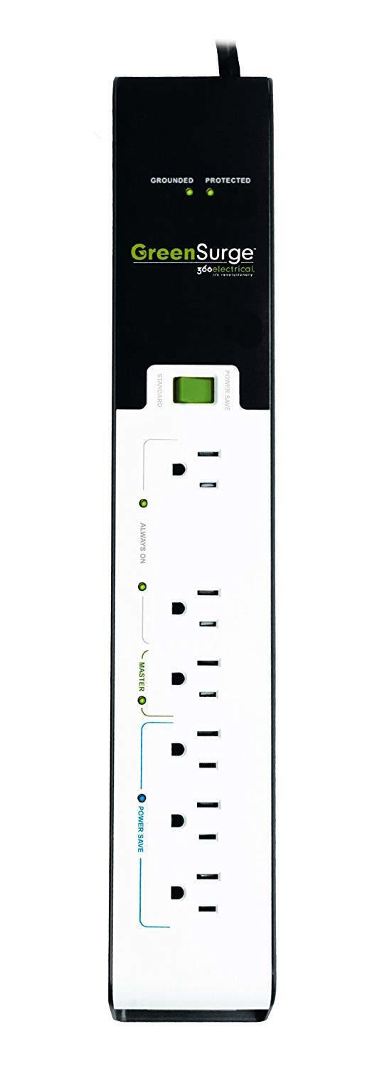 360 Electrical 36071 6-Outlet GreenSurge Protector