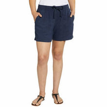 Load image into Gallery viewer, Nautica Ladies Linen Blend Pull-on Short
