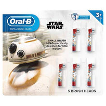Load image into Gallery viewer, Star Wars Oral-B Kids Refill Brush Heads 5 PK
