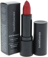 Load image into Gallery viewer, BareMinerals Statement Luxe Shine Lipstick 0.12oz New In Box Pick Your Shade
