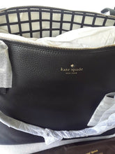 Load image into Gallery viewer, Kate Spade New York PXRU6763 Emma Lane Maya Black Tote Women&#39;s Handbag NWT
