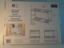 Load image into Gallery viewer, Seville Classics Storage Organizer, 15x12x2.5, adjustable Nickel
