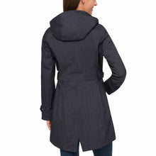 Load image into Gallery viewer, Kirkland Signature Ladies&#39; Trench Rain Jacket Navy Blue XL New with tags
