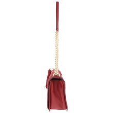 Load image into Gallery viewer, Rebecca Minkoff Women&#39;s Love Crossbody with Tassel Deep Red Crossbody Bag

