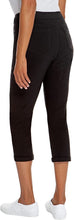 Load image into Gallery viewer, Mario Serrani Comfort Stretch Cuff Capri Women&#39;s Pants
