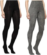 Load image into Gallery viewer, Opaque Tights Yummie by Heather Thomson Smooth Seam Tights 2 Pack
