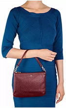 Load image into Gallery viewer, Lodis 5 in 1 Convertible Bag Italian Leather Burgundy
