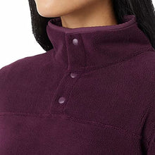 Load image into Gallery viewer, 32 Degrees Heat Womens Midweight Snap Arctic Fleece Pullover
