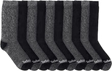 Load image into Gallery viewer, Timberland Men&#39;s Everyday Crew Sock, 6-pair - Grey
