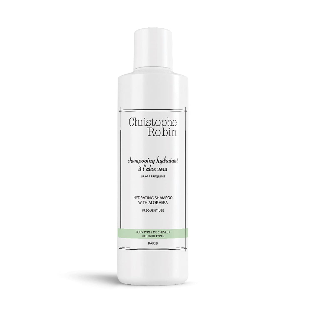 Christophe Robin Hydrating Shampoo With Aloe Vera 8.33 oz