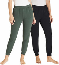 Load image into Gallery viewer, Eddie Bauer Womens 2 Pack Fleece Lounge Joggers
