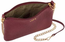 Load image into Gallery viewer, Lodis 5 in 1 Convertible Bag Italian Leather Burgundy
