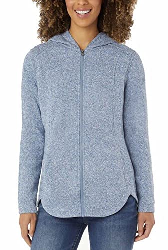 Eddie Bauer Women's Outerwear Hooded Full Zip Fleece Jacket