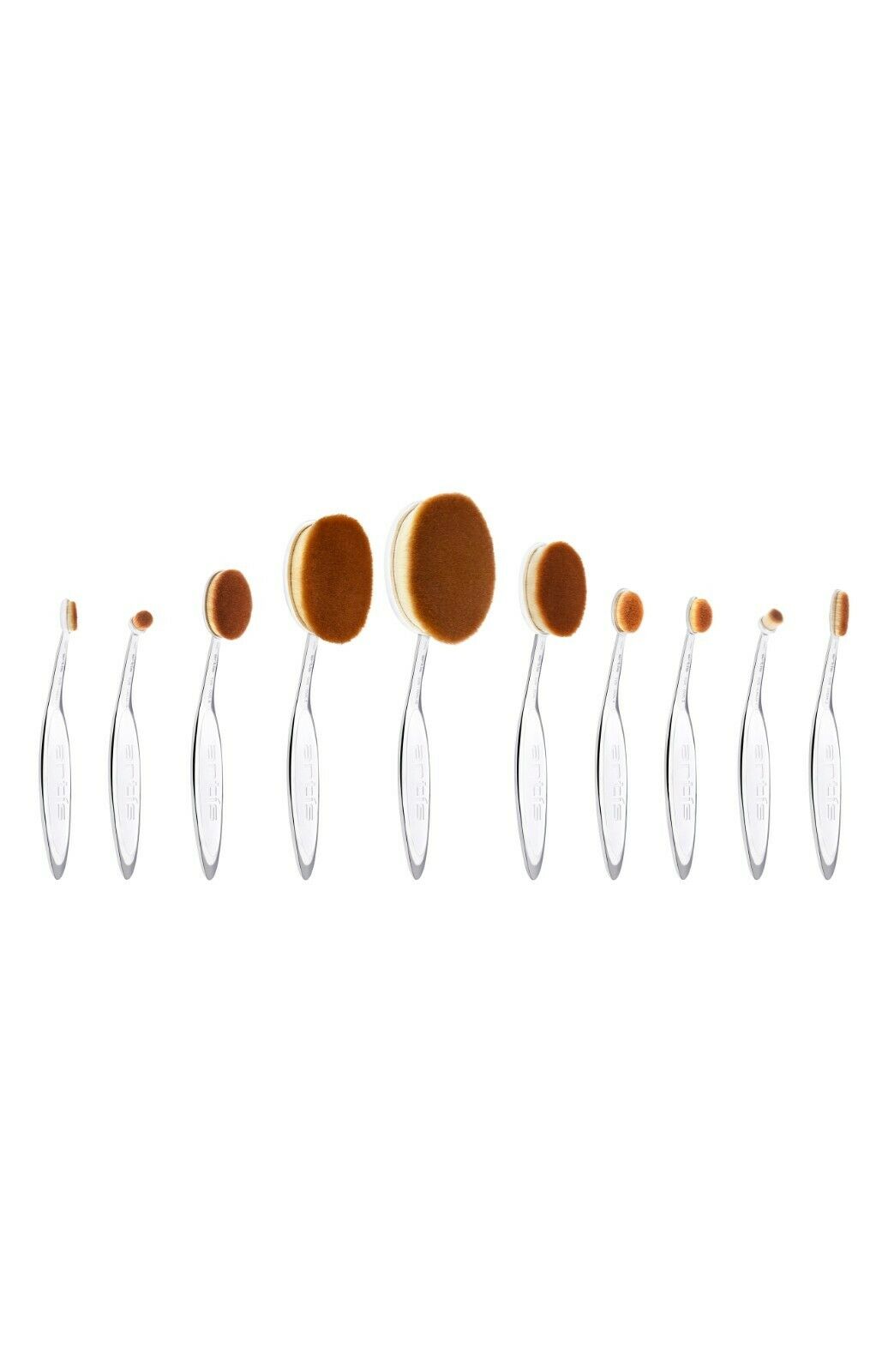 Artis Elite Collection Makeup Brushes Set of 10 Mirror Finish