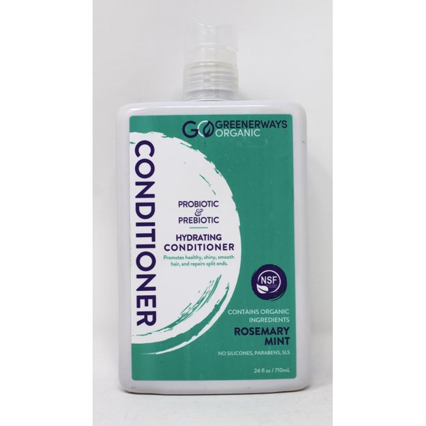 Greenerways Organic Hydrating Conditioner Rosemary Mint 24oz