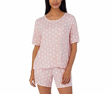 Load image into Gallery viewer, Disney Womens Short Pajama Set with Pockets
