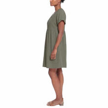 Load image into Gallery viewer, Briggs Womens V-Neck Linen Blend Dress
